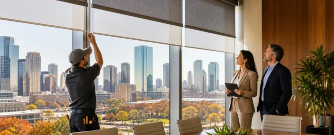 Should Houston Offices Upgrade Commercial Window Shades This Fall